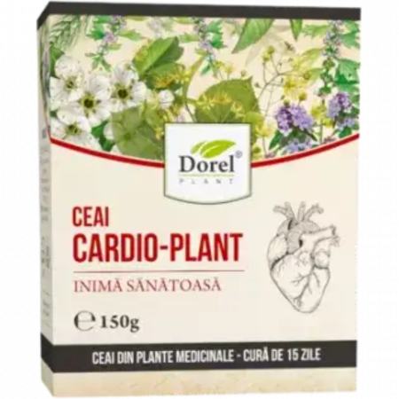 Ceaiuri medicinale compuse - Ceai Cardio Plant 150gr Dorel Plant
