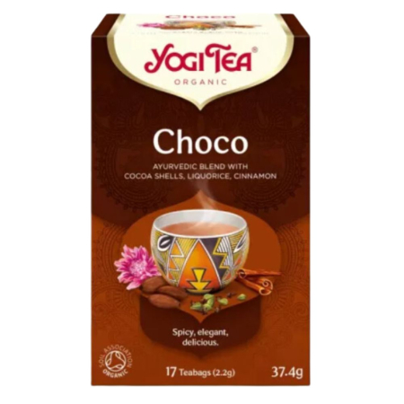 Atelierul de cafea si ceaiuri - Ceai Choco, 17 plicuri, Yogi Tea