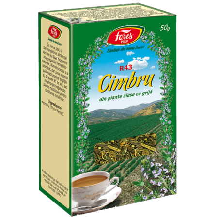 Ceaiuri medicinale compuse - Ceai Cimbru Fares 50gr