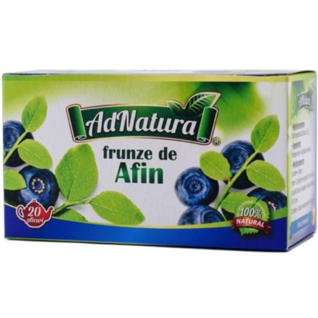 Ceaiuri simple - Ceai de Afin, 20 plicuri, AdNatura