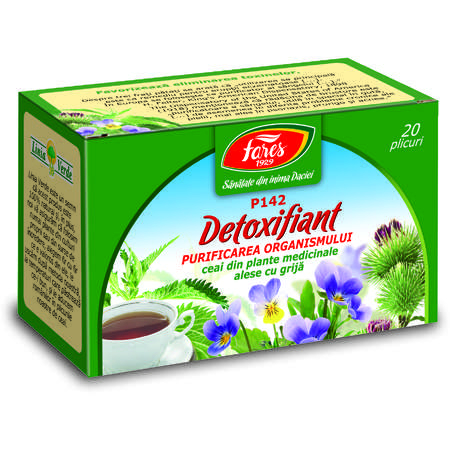 Ceai Detoxifiant, Purificarea Organismului, 20 dz, Fares [0]