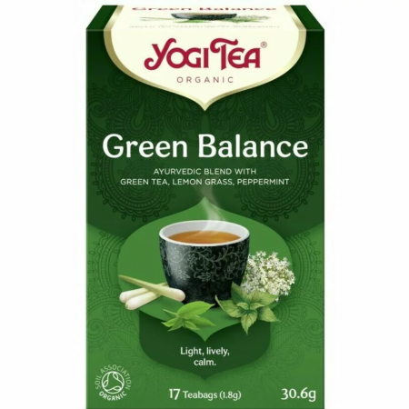 Atelierul de cafea si ceaiuri - Ceai Echilibru Verde Yogi Tea 17pl Pronat