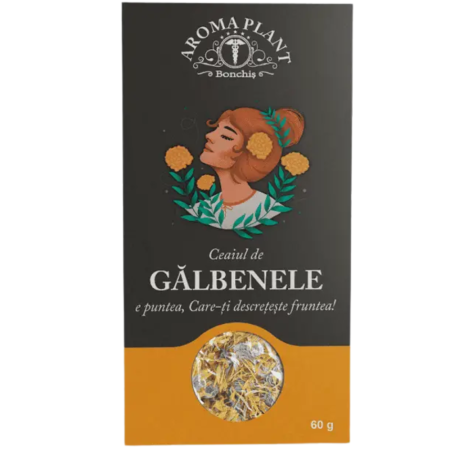 Atelierul de cafea si ceaiuri - Ceai Galbenele 60gr Aroma Plant