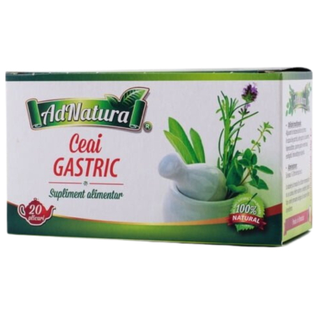 Ceai Gastric, 20 plicuri, AdNatura [1]