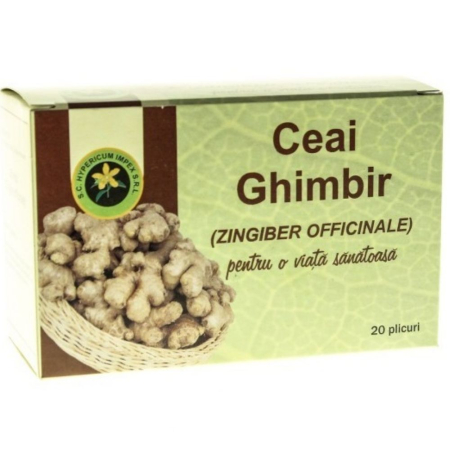 Ceaiuri simple - Ceai Ghimbir 20plicuri Hypericum