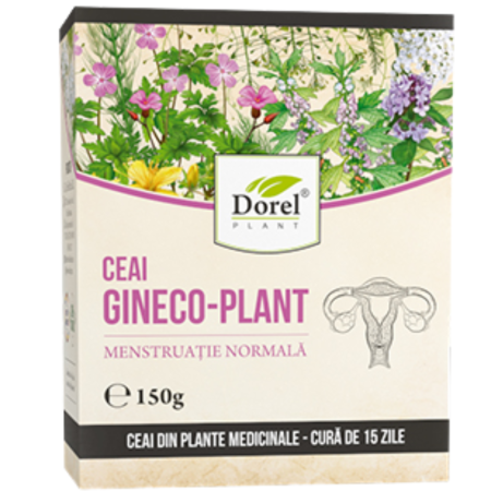 Ceaiuri medicinale compuse - Ceai Gineco Plant Uz Intern 150gr Dorel Plant