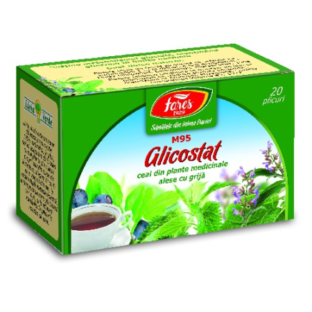 Ceai Glicostat 20plicuri Fares [0]