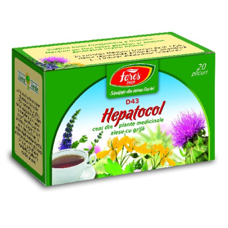 Ceai Hepatocol 20plicuri Fares [0]