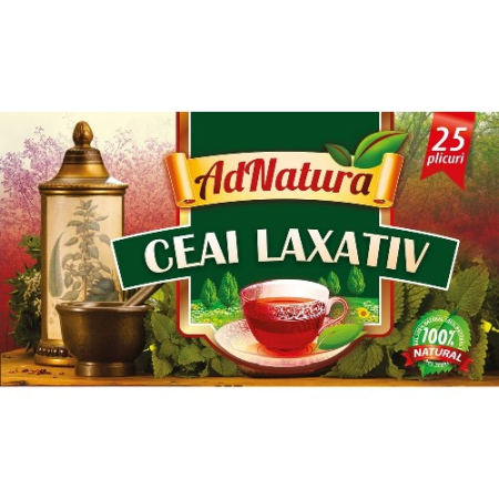 Ceaiuri medicinale compuse - Ceai Laxativ 25dz Adserv