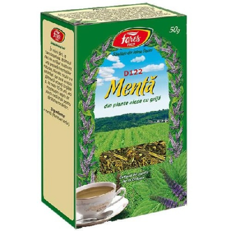 Atelierul de cafea si ceaiuri - Ceai Menta 50gr, Fares