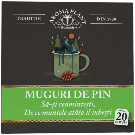 Ceaiuri simple - Ceai Muguri De Pin 20dz Aroma Plant