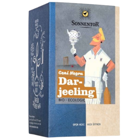 Ceai Negru Darjeeling, Eco, 18 plicuri, Sonnentor [0]