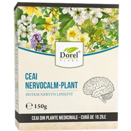 Atelierul de cafea si ceaiuri - Ceai Nervocalm-Plant 150gr Dorel Plant