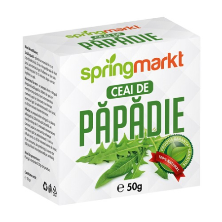 Ceaiuri medicinale compuse - Ceai Papadie Frunze 50gr springmarkt