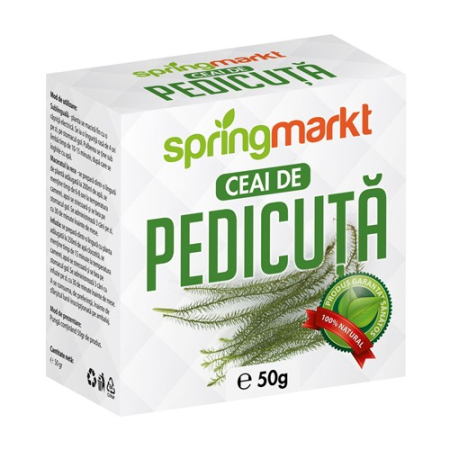 Ceaiuri medicinale compuse - Ceai Pedicuta 50gr springmarkt