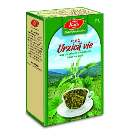 Ceaiuri medicinale compuse - Ceai Radacina Urzica Vie 50gr Fares