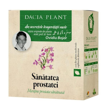 Ceaiuri medicinale compuse - Ceai Sanatatea Prostatei 50g Dacia Plant