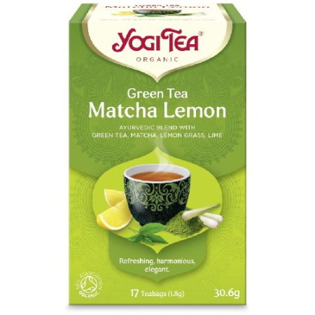 Atelierul de cafea si ceaiuri - Ceai Verde Matcha Cu Lamaie, 17pl, Pronat