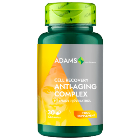 Antioxidanti - Cell Recovery, Anti-Aging Complex, 30cps, Adams Supplements