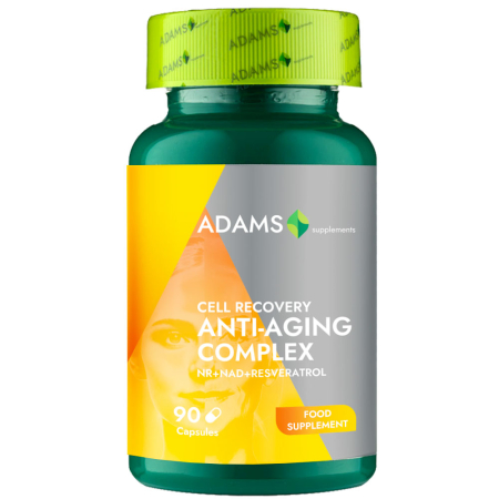 Antioxidanti - Cell Recovery, Anti-Aging Complex, 90cps, Adams Supplements