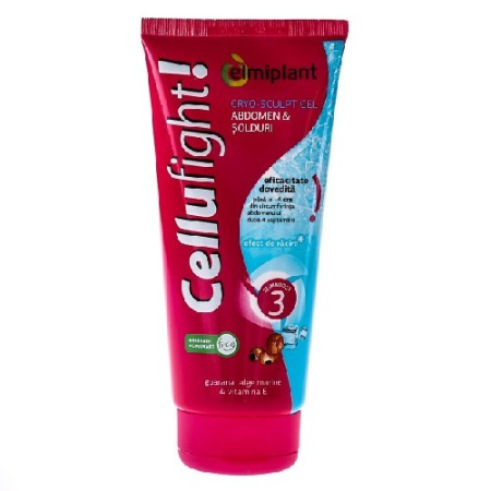 Unguente, geluri, solutii - Cellufight Cry-Sculpt Gel Abdomen&Solduri 200ml Efect Racire
