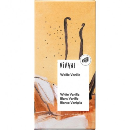 Ciocolata Alba Vanilie Eco 80gr Vivani [0]