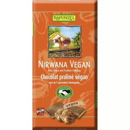 Ciocolata - Ciocolata Nirwana cu Praline 100gr Rapunzel