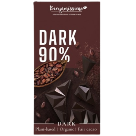 Ciocolata Piramida Neagra 90% Eco 60g Benjamissimo [1]