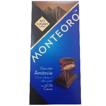 Ciocolata Sly Diet Amarui 60% Cacao 90gr [0]