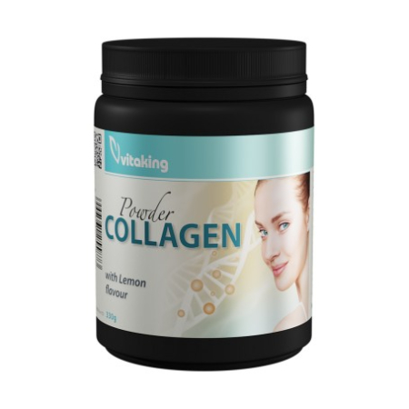 Colagen cu Vitamina C- Gust Lămâie 330gr, Vitaking [0]