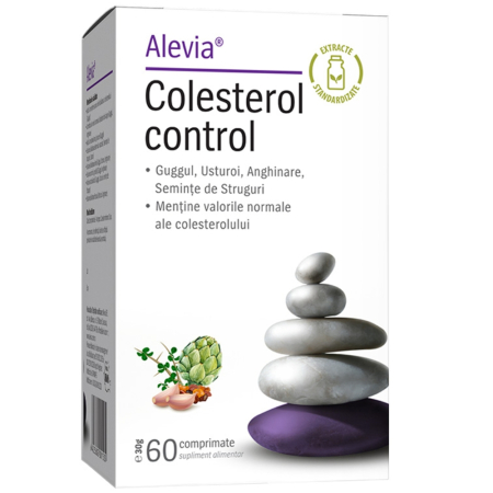 Cardiovasculare - Colesterol control, 60cps, Alevia