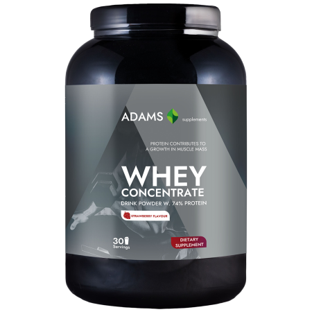 Concentrat proteic din zer (căpșuni). 908g, Adams Supplements [0]