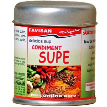 Insula de mirodenii - Condiment Delicios Supe 50g Favisan