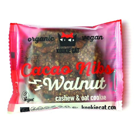 Cookie cu Nuci si Cacao Fara Gluten Bio 50gr KookieKat [0]