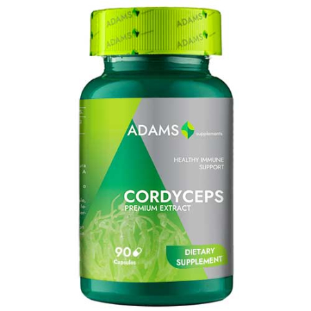 Cordyceps (Ciuperca Tibetana), 90cps, Adams Supplements [1]