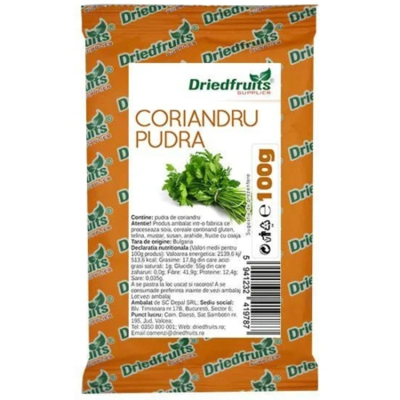 Insula de mirodenii - Coriandru Pudra 100gr, Driedfruits
