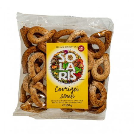 Snacksuri - Covrigi Sarati 100gr Solaris