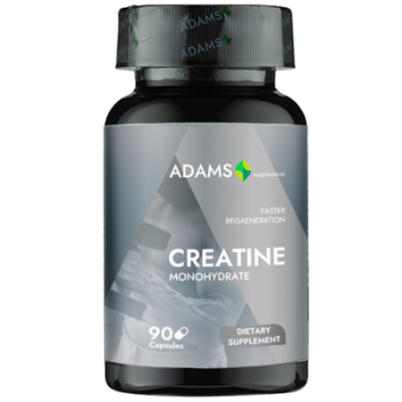 Creatina Monohidrata 2400mg, 90cps, Adams Supplements [1]