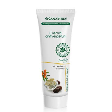 Creme cosmetice - Crema Antivergeturi, 250ml, Vivanatura