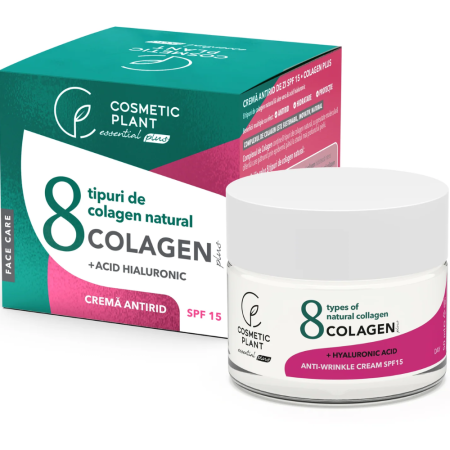 Creme cosmetice - Crema Colagen Plus Antirid Spf 15 50ml Cosmetic Plant