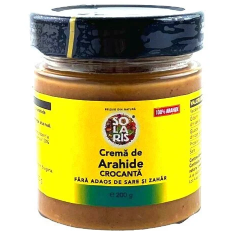 Crema de Arahide Crocanta 200g Solaris [0]