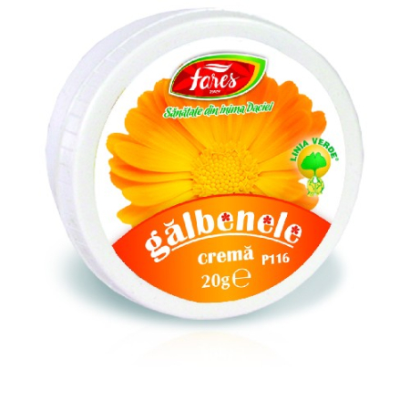 Unguente, geluri, solutii - Crema de Galbenele 20gr Fares