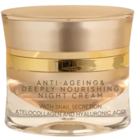 Crema de noapte antirid si profund hranitoare cu extract de Melc, 50ml, Glow Era [0]