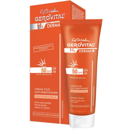 Creme cosmetice - Crema Fotoprotectie SPF50 Gerovital 50ml