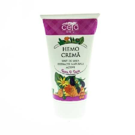 Crema Hemo cu Unt Shea & Extracte Naturale Active 50ml Ceta [0]