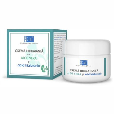 Ingrijire personala - Crema Hidratanta Aloe Vera Si Acid Hialuronic 50 ml Tis