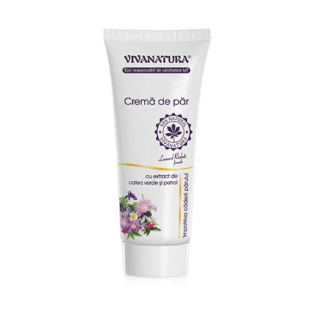 Creme cosmetice - Crema naturala impotriva caderii parului, 75ml, Vivanatura
