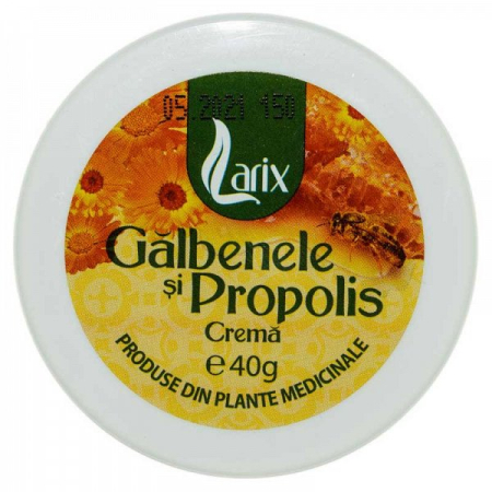 Remedii naturale - Crema Propolis Cu Galbenle Larix 40gr