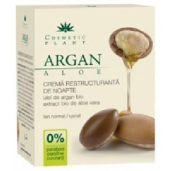 Crema Restructuranta Noapte Ulei Argan & Aloe 50ml Cosmetic Plan [0]