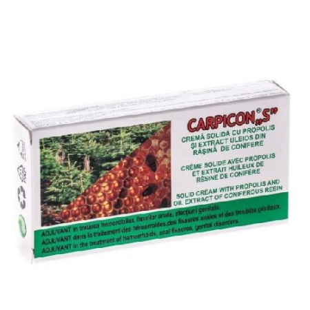 Crema Solida Carpicon  S 10x1.5gr cu Propolis, Elzin Plant [1]